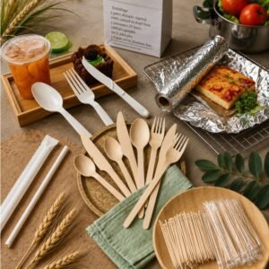 Miscellaneous (Cutlery, Toothpicks, Foil Paper, Paper Straws)