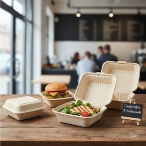 Takeaway (Containers with Lids, Clamshells, Coffee/Juice Cups)